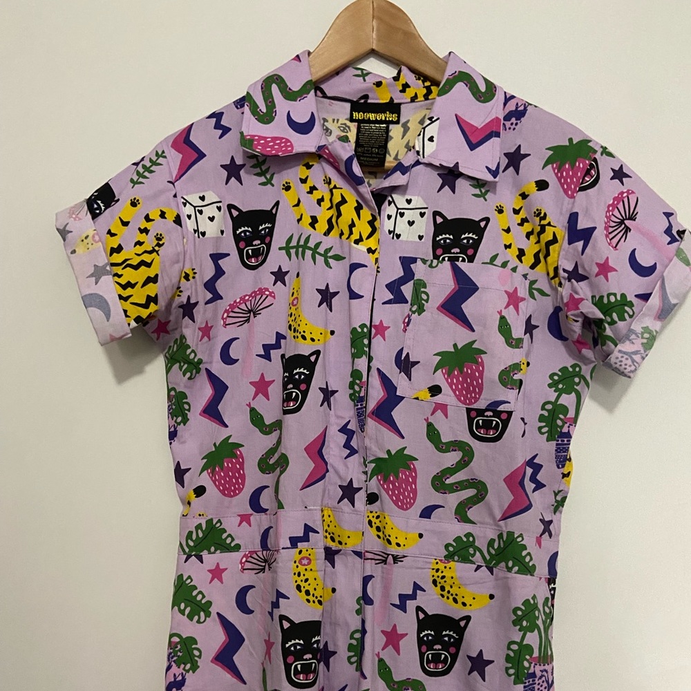 NOOWORKS Hastings Coveralls🍄🍓🍌🐍🐯⚡️⭐️🌙